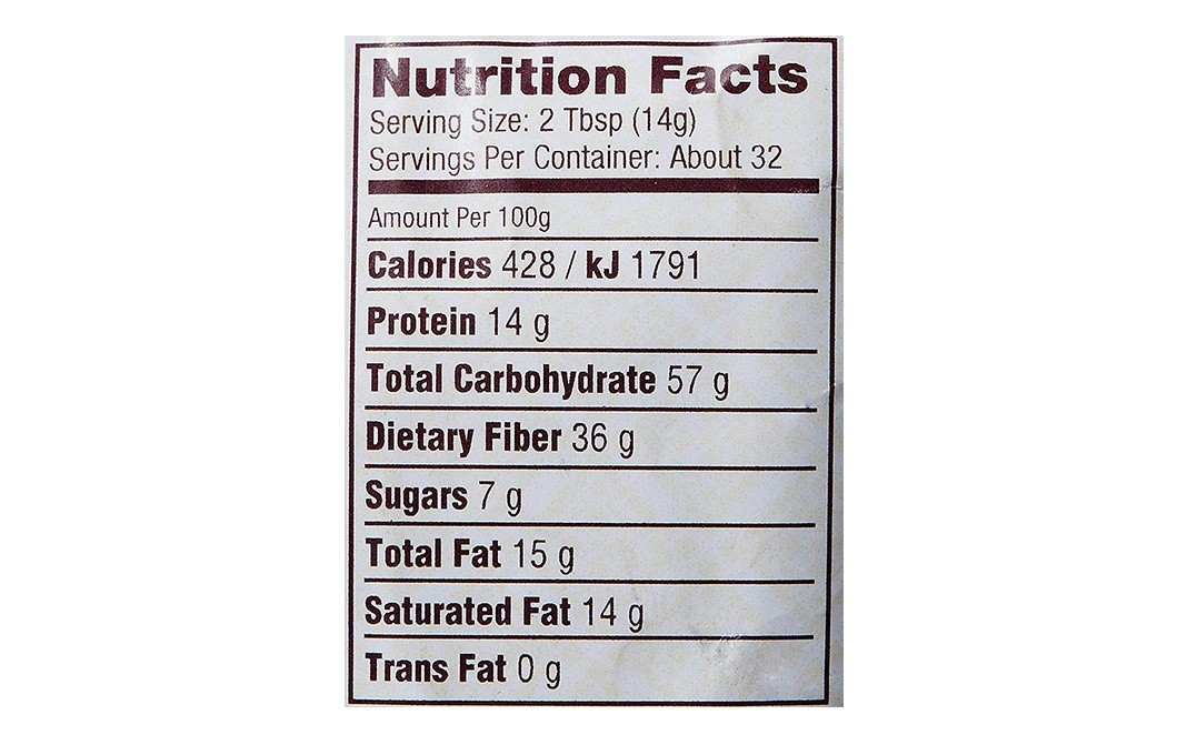 Bob's Red Mill Organic High Fiber Coconut Flour   Pack  453 grams
